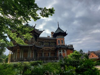 Fototapeta premium Japanese palace