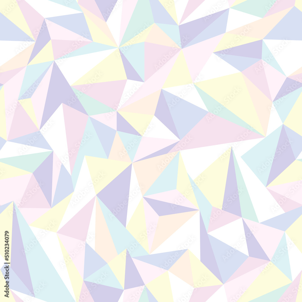 Aufkleber seamless stylish abstract geometric pattern