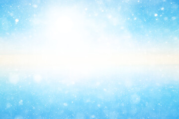 abstract snow background sky snowflakes gradient