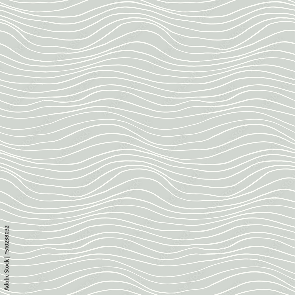 Poster Seamless abstract pattern with hand drawn lines