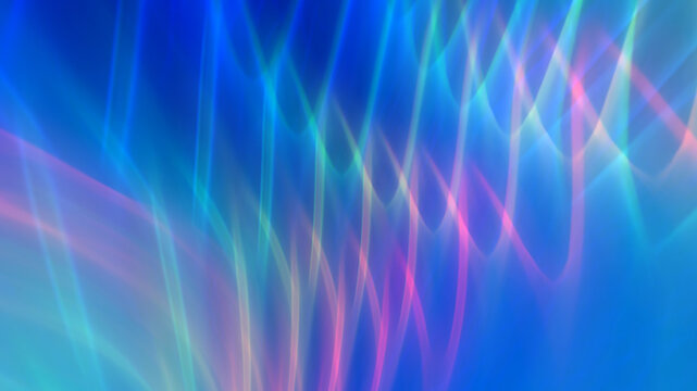 Abstract gradient multicolored blue rainbow background