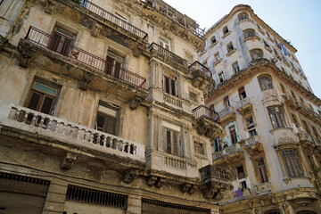 colorful oold houses in havana