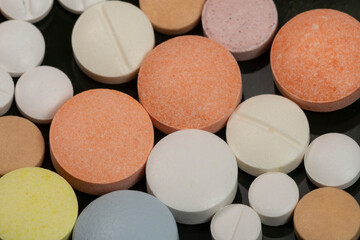 variation of coated tablets for treatment of diseases