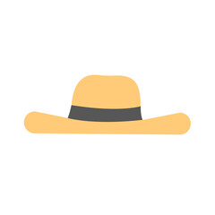hat vector image isolated on white background