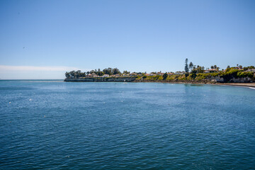 Naklejka premium Santa Cruz - a resort town in the state of California.