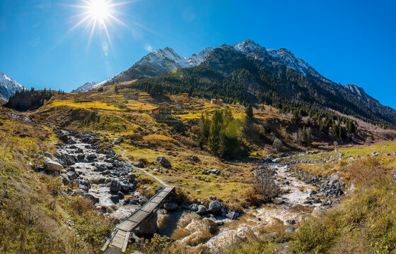 elevit plateau.Beautiful views from the Rize highlands in the Black Sea region of Turkey
