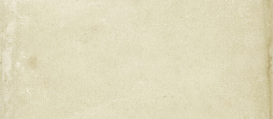 Old used paper texture. Horizontal banner