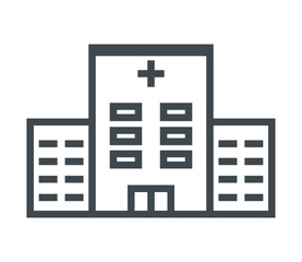 Fototapeta premium medical hospital building