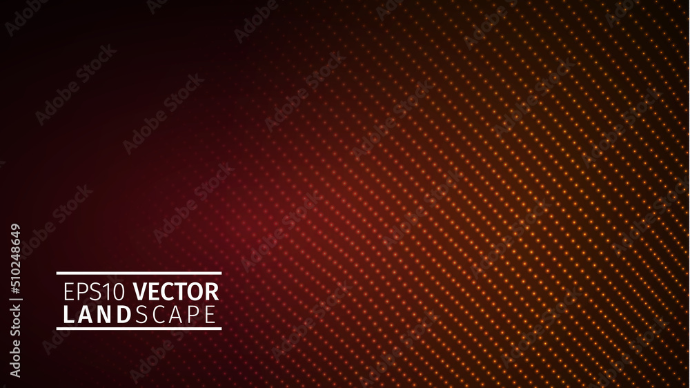 Canvas Prints red abstract wave. technology background. eps 10