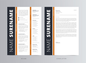 Modern Resume/CV and Cover Letter Template