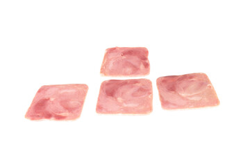 ham isolated on white background