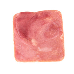 ham isolated on white background