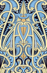 Polynesian ethnic style ornament