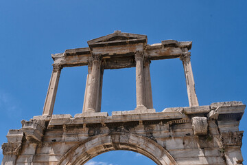 The Arch of Hadrian, Athens, Greece