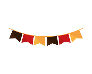 Obraz premium pennant color germany flag