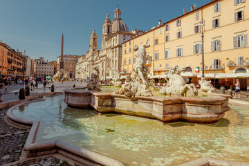 Naklejka premium Piazza Navonna
