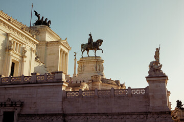 Obraz premium Mémorial Vittorio Emmanuele II