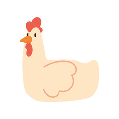 hen farm animal