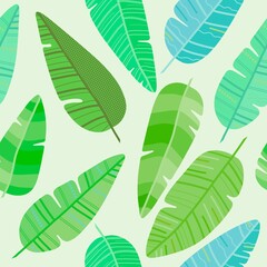 Summer seamless ethnic feather pattern for fabrics and packaging and gifts and linens and kids and wrapping paper