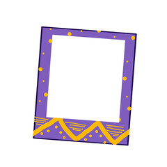 Cute purple frame