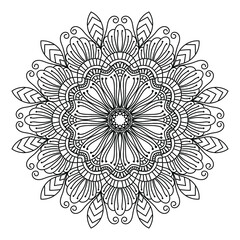 mandala for coloring pages, patterns, beautiful mantras, Islamic backgrounds, wedding cards, decoration templates