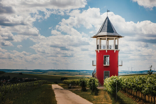 Burgunderturm W&ouml;rrstadt Rheinhessen