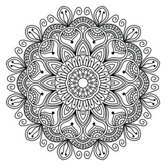 mandala for coloring pages, patterns, beautiful mantras, Islamic backgrounds, wedding cards, decoration templates