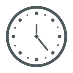 round clock timer