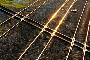 Light Reflection on Railroads