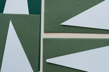 paper background with basic forms