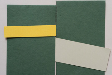 paper background with basic forms