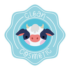 badge of clean product
