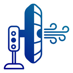 fan icon transparent background