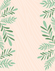 plants background illustration