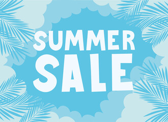 summer sale poster