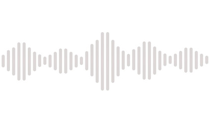 Sound voice amplitude. vector illustration