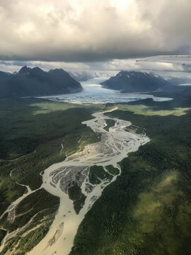 Copper River Glacier Cordova Alaska