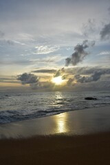 Naklejka na ściany i meble Thailand - Strand - Wasser - Ocean - Palmen