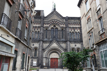 Saint Joseph catholic Church located in Clermont- Ferrand , Auvergne region, France.