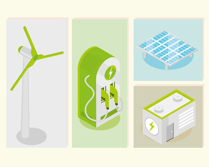 icons alternative energy