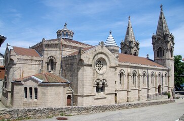 Fototapeta na wymiar Basilica in Lalouvesc in Ardeche in France, Europe