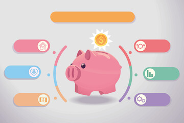 saving money infographic