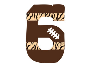Football Font SVG png, half leopard football font letters alphabet and numbers SVG, Stitched Letters and Numbers, Gridiron Alphabet SVG
FOOTBALL NUMBERS FROM 0 TO 10 