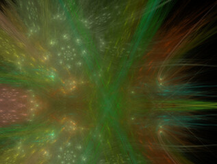 Imaginatory fractal abstract background Image