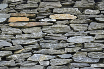 Trockenmauer - Natursteinmauer