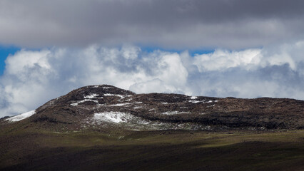 Snowy Mountains from Pampas Galeras - Apurimac Peru 