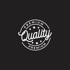 premium quality stamp for luxury elegant business icon for product logo design - obrazy, fototapety, plakaty