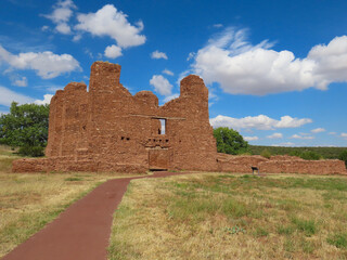 Salinas Pueblos National Monument at Quarai in New Mexico.