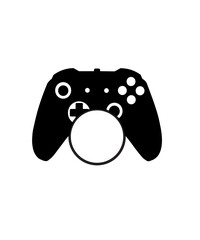 gamer controller split monogram name fram SVG, gamer svg, video game svg, gamer controller svg, gamer shirt svg, Game Player svg, monogram
