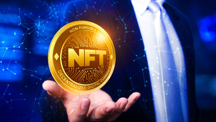 Nft Cryptocurrency Digital 4k